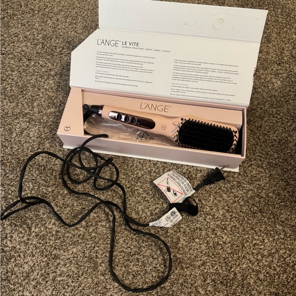 L'Ange Le Vite Hair Brush - Pink and Black - Picture 5 of 8